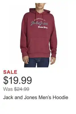 Costco Jack and jones men's hoodie offer
