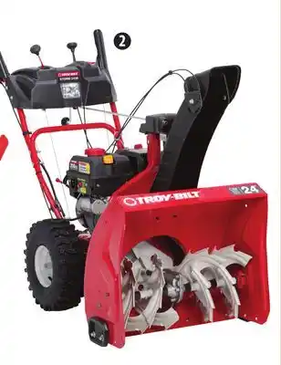 Canadian Tire Troy-bilt 272cc 2-stage gas snowblower, 28 with electric start offer