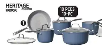 Canadian Tire Heritage the rock ceramic non-stick cookset offer