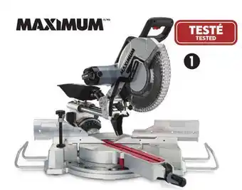 Canadian Tire Maximum 15a dual-bevel sliding mitre saw, 12 offer