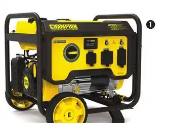 Canadian Tire Champion 3650w/4550w portable gas generator offer