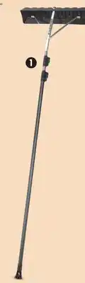 Canadian Tire Yardworks telescopic roof rake offer