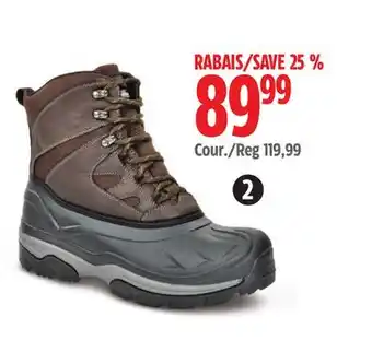 Canadian Tire Outbound men's nordic boots offer