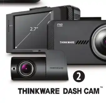 Canadian Tire Thinkware 1080p dual dash cam bundle offer