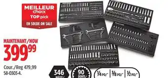 Canadian Tire Maximum professional grade socket set offer