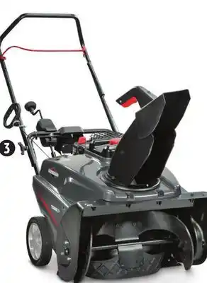 Canadian Tire Briggs & stratton 208cc single stage gas snowblower, 22˝ with electric start offer