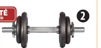 Canadian Tire Cap barbell adjustable 40-lb dumbbell set with case offer