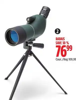Canadian Tire Yukon gear 15-45x scope offer