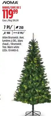 Canadian Tire Noma brunswick tree offer