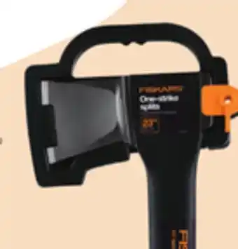 Canadian Tire Fiskars 23 splitting axe offer