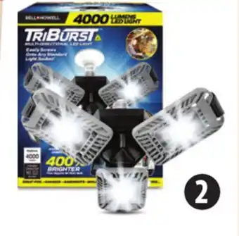 Canadian Tire As seen on tv triburst multi-directional led light offer