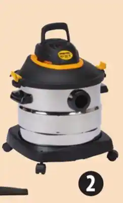 Canadian Tire Shop-vac 30l stainless-steel wet/dry vac offer