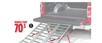 Canadian Tire Prime1 aluminum tri-panel loading ramp, 50 x 77 offer