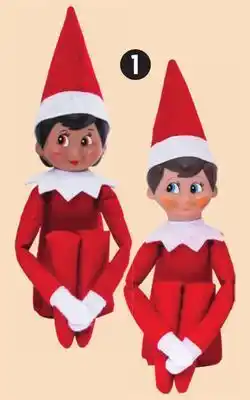 Canadian Tire Elf on the shelf, light skin or dark skin, boy or girl scout elf offer