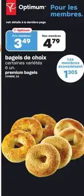 Provigo Bagels de choix, 6 un offer