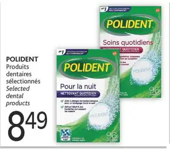 Brunet Polident produits dentaires sélectionnés offer