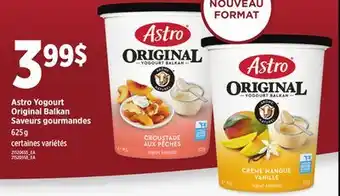 Provigo Astro yogourt, 625 g offer