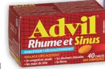Brunet Advil pour aider à soulager les symptômes du rhume et de la grippe offer