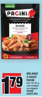 Super C Mélange à sauce pacini | pacini sauce mix offer