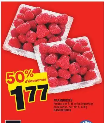 Super C Framboises | raspberries offer