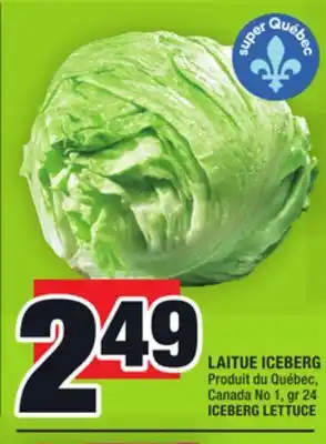 Super C Laitue iceberg | iceberg lettuce offer