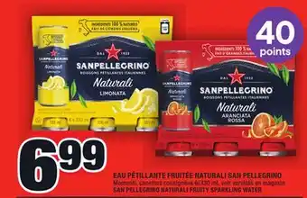 Super C Eau pétillante fruitée naturali san pellegrino | san pellegrino naturali fruity sparkling water offer