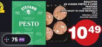 Marches Tradition Stefano faita fresh ready to cook meatballs offer