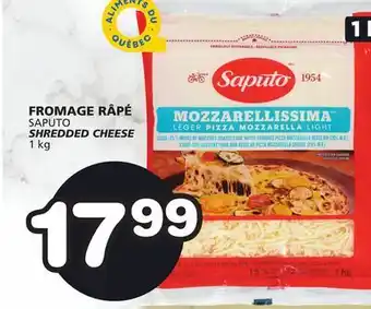 Marches Tradition Saputo shredded cheese offer