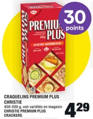 Super C Craquelins premium plus christie | christie premium plus crackers offer