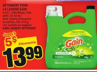 Super C Détergent pour la lessive gain | gain laundry detergent offer