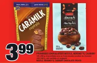 Super C Friandises chocolatées nestlé, hershey's, cadbury | nestlé, hershey's, cadbury chocolate treats offer