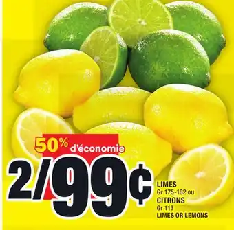 Super C Limes | limes offer