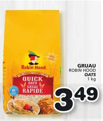 Marches Tradition Robin hood oats offer
