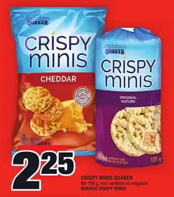 Super C Crispy minis quaker | quaker crispy minis offer