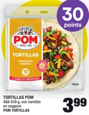 Super C Tortillas pom | pom tortillas offer