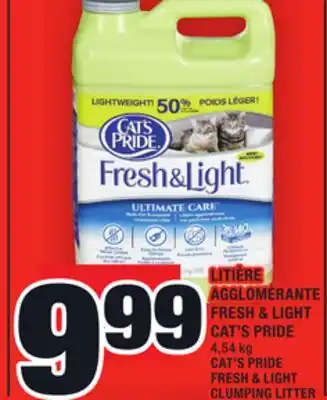 Super C Litière agglomérante fresh & light cat's pride | cat's pride fresh & light clumping litter offer