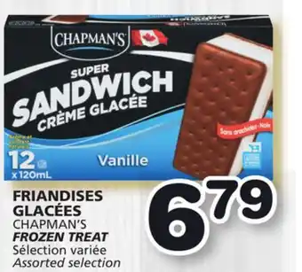Marches Tradition Chapman's frozen treat offer