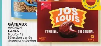 Marches Tradition Vachon cakes offer