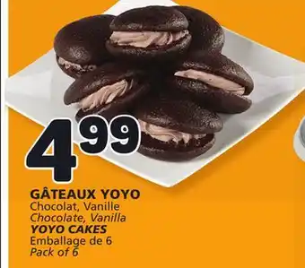 Marché Bonichoix Chocolate, vanilla yoyo cakes offer