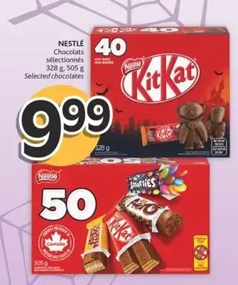 Brunet Nestlé chocolats sélectionnés offer