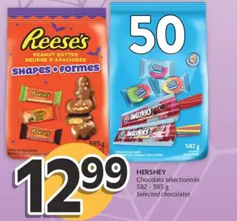 Brunet Hershey chocolats sélectionnés offer