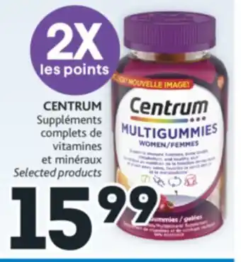 Brunet Centrum suppléments complets de vitamines et minéraux offer