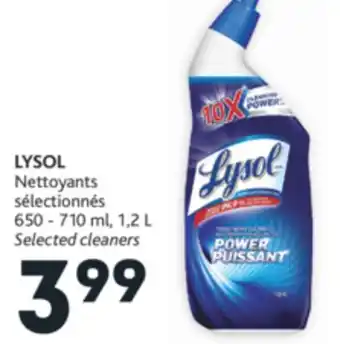 Brunet Lysol nettoyants sélectionnés offer