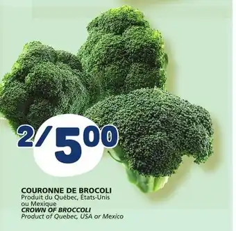 Marché Bonichoix Crown of broccoli offer