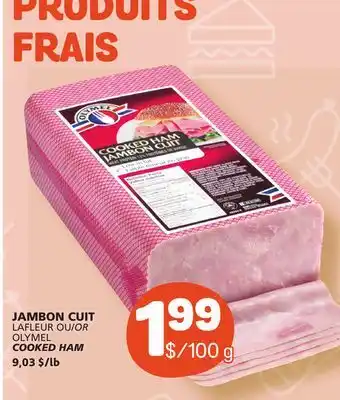 Marché Bonichoix Olymel cooked ham offer