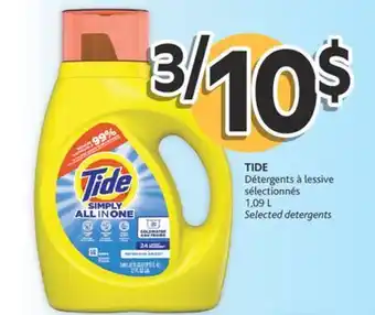 Brunet Tide détergents à lessive sélectionnés offer