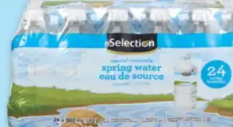 Brunet Selection eau de source naturelle sélectionnée offer