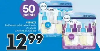 Brunet Febreze purificateurs d'air sélectionnés offer