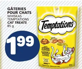 Marché Bonichoix Whiskas temptations cat treats offer