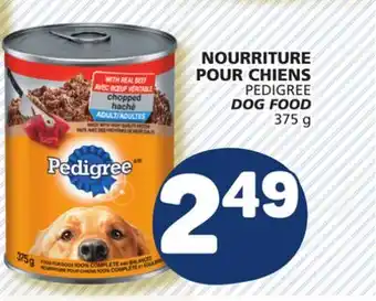 Marché Bonichoix Pedigree dog food offer